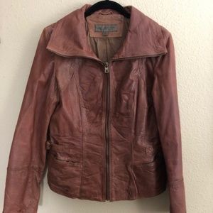 MARC New York Leather Jacket - Size S